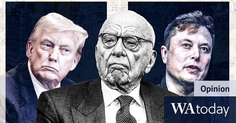 How Trump, Musk and Murdoch got embroiled in the same tawdry saga