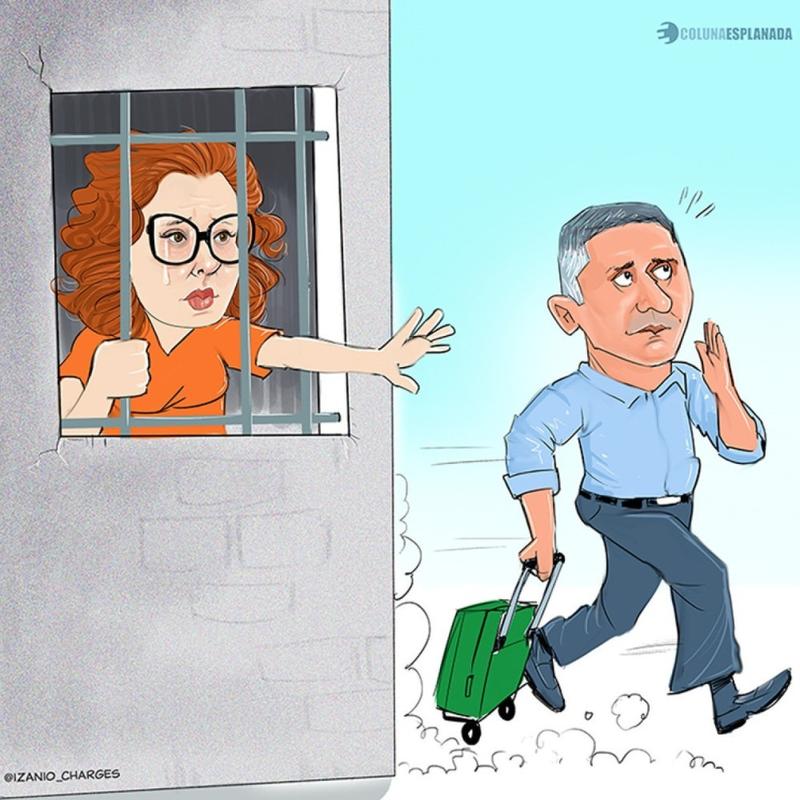 Marido de Zambelli deixou Itália antes da prisão