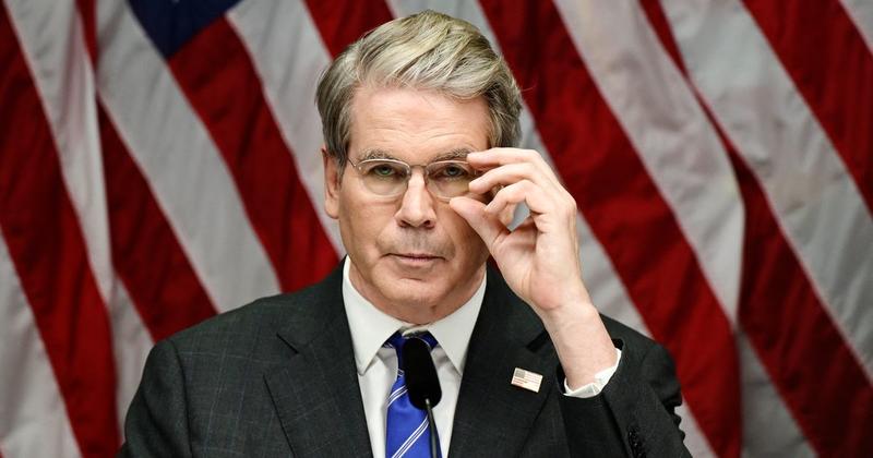 Scott Bessent Gulps His Way Through Damage Control on Social Security
