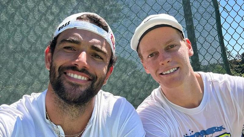 Berrettini e Sinner insieme, la frase sibillina: si avvicina il ritorno in campo?