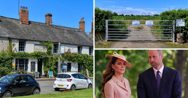 Tensions flare in picturesque village over parking for pub loved by royals