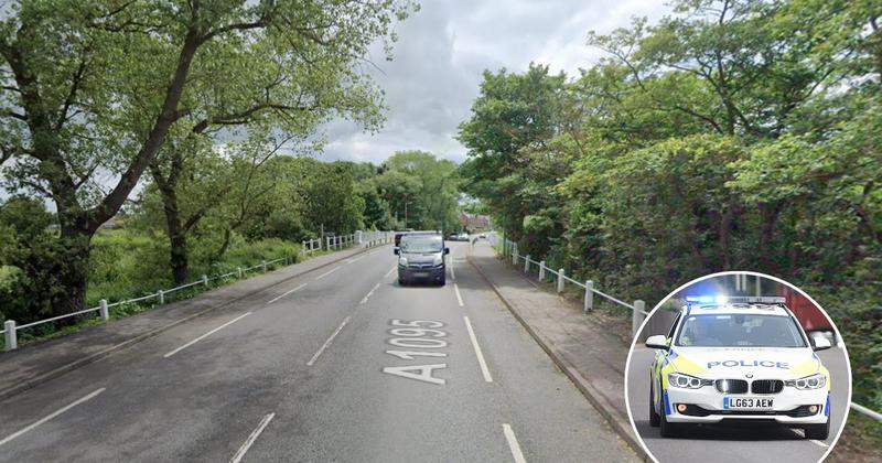 Road in and out of town blocked after serious crash
