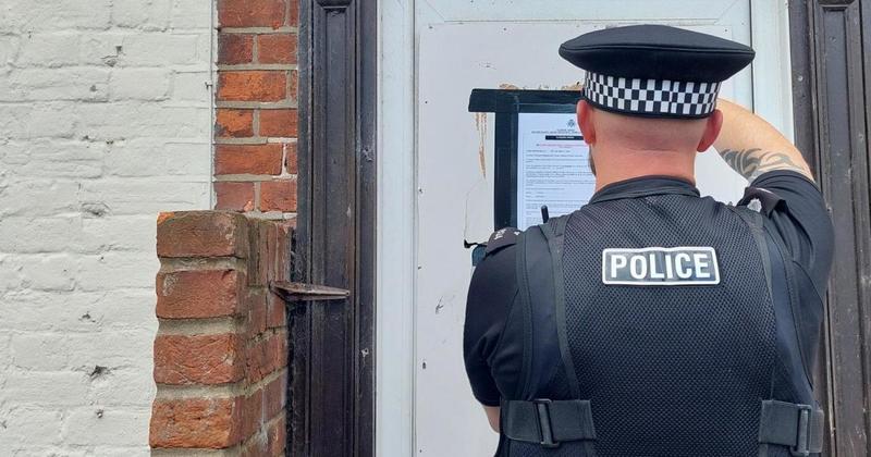 House shut down after reports of anti-social behaviour and drug use
