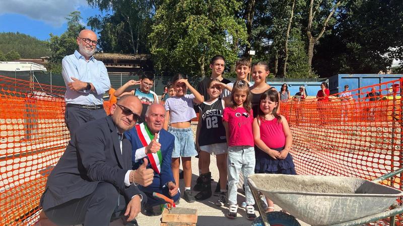 Iniziati i lavori al polo scolastico Ugo Betti. Pronto per l'anno scolastico 2026-27