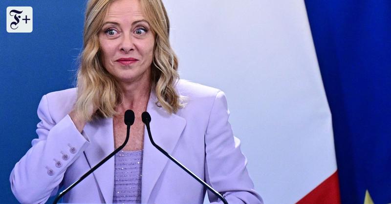 Ein Ordnungsruf gegen Meloni