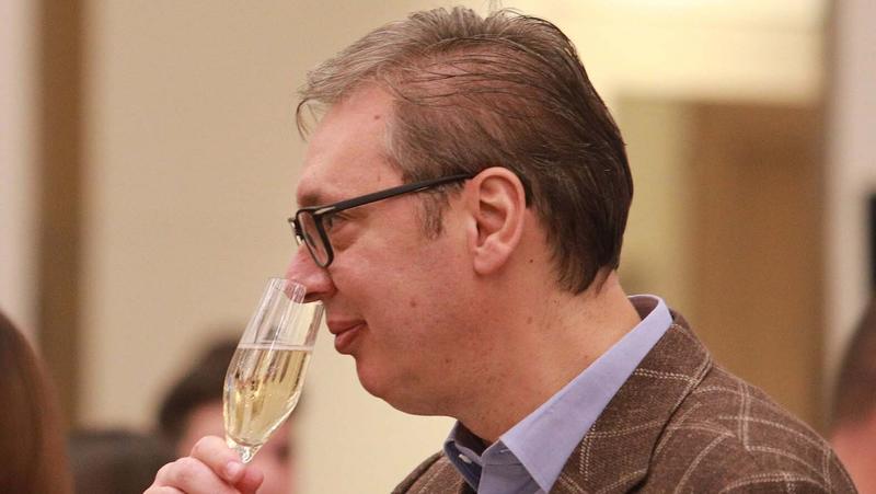 Gorbačov, Vučić, votka i rakija