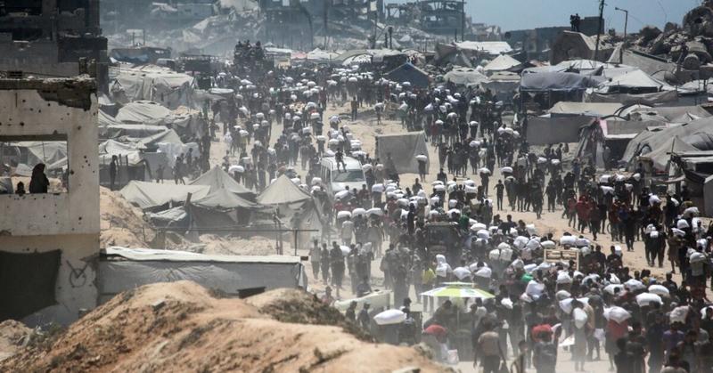 US promises Gaza food plan after envoy visit