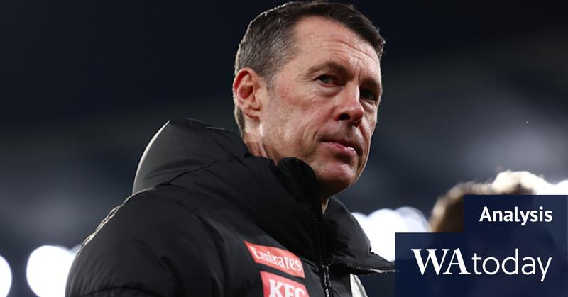 Collingwood have the wobbles. They have three weeks to shake them off