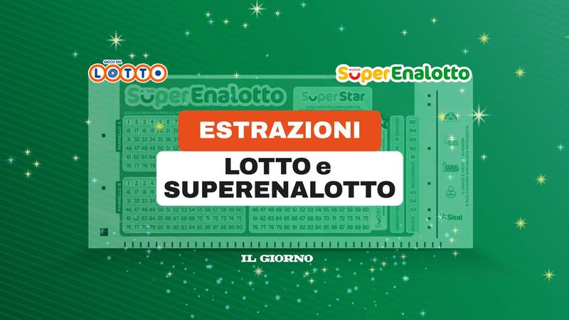 Superenalotto oggi, sabato 2 agosto 2025: estrazione e numeri di Lotto e 10eLotto