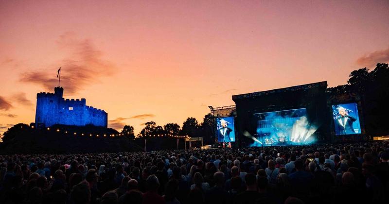 Pet Shop Boys deliver hit-packed performance at Cardiff Castle