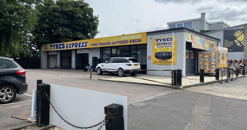 City centre garage has come on the market