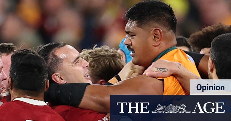 Wallabies win on the right side of violence