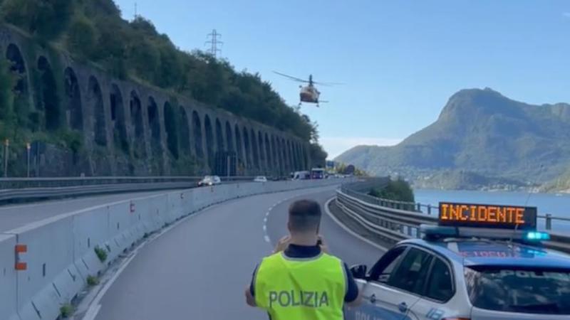Abbadia Lariana, 68enne investito da un'auto sulla statale 36. Superstrada chiusa /