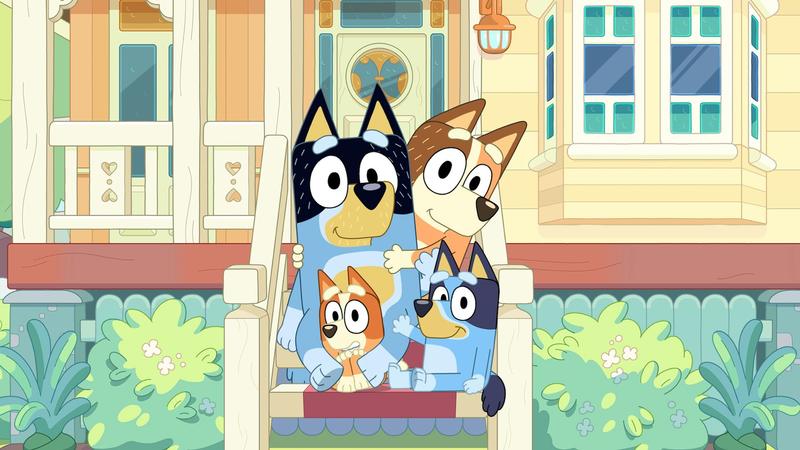 Researchers watched 150 episodes of Bluey – they found it can teach kids about resilience for real life