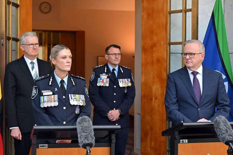 Krissy Barrett becomes first woman Australian Federal Police commissioner