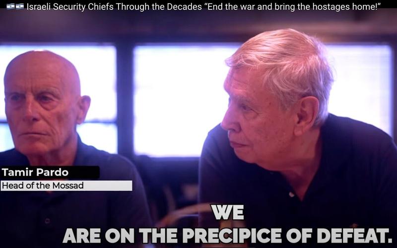‘On the precipice of defeat’: 19 former defense chiefs demand end to Gaza war