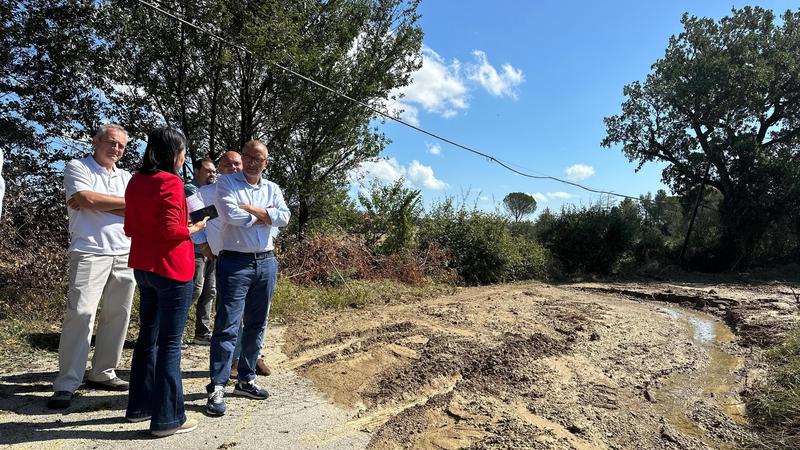 La visita di Ricci alle zone colpite dal maltempo a Osimo: “Vicini alla comunità”