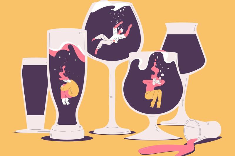 No começo, parar de beber parece impossível; abstinência emocional pesa