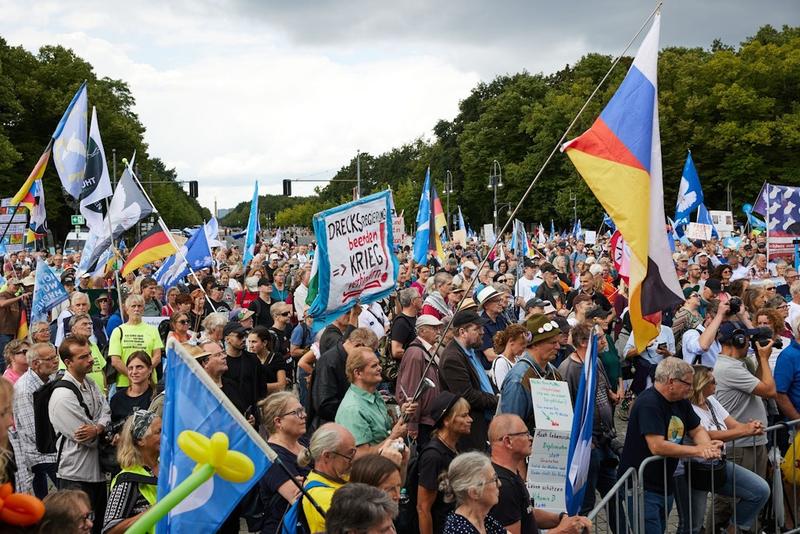Für Gaza, für Atomkraft, gegen das Töten von Hunden: Berlin hat einen neuen Demo-Rekord
