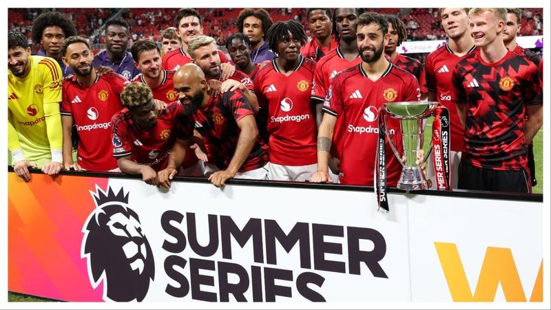 'Lazy' Manchester United lift Premier League Summer Series trophy