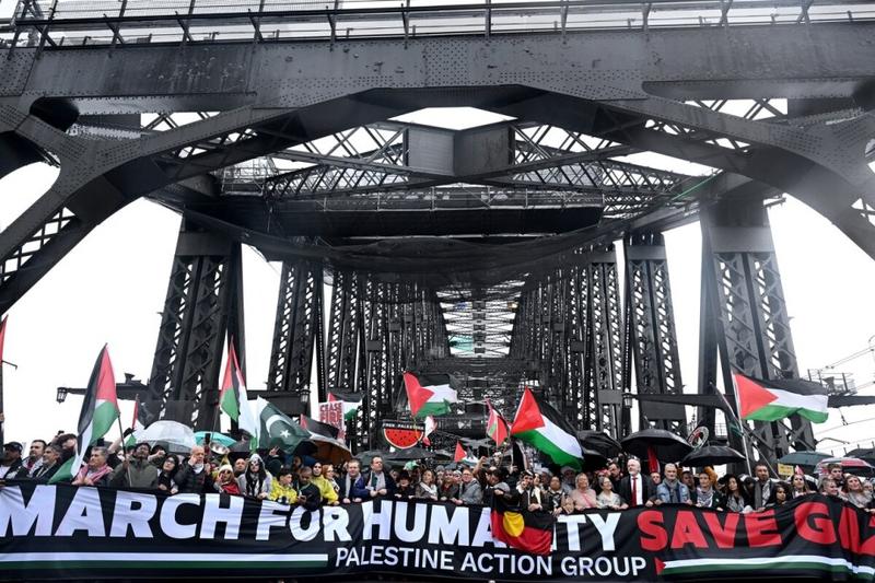 Foiling the anti-protest sceptics: The Pro-Palestinian Sydney Harbour Bridge March