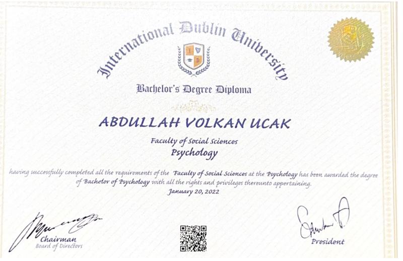 Sahte diplomalı olduğu iddia edilen Volkan Uçak’ın avukatı konuştu: Dublin Üniversitesi’nden mezun, eşinin halı yıkama şirketi vardı