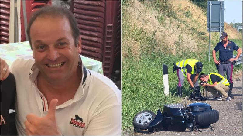 Incidente con lo scooter sulla Corda Molle di Brescia: Fabrizio Tonelli morto a 60 anni