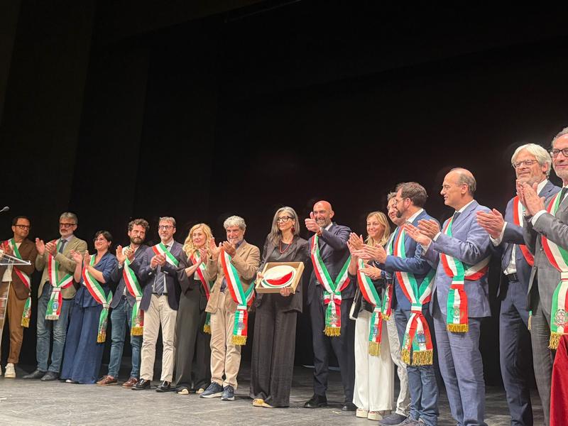 Consegna Chiavi Città di Bari a Francesca Albanese, presente il sindaco Chieco