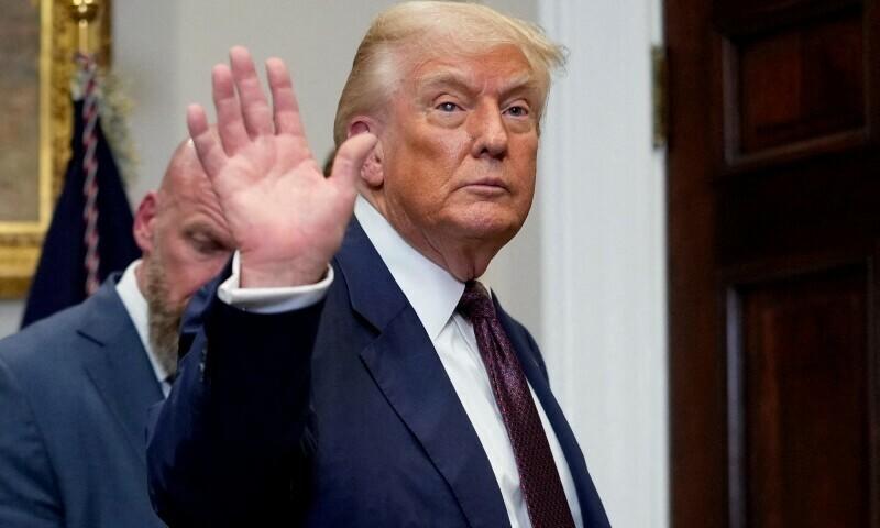 Trump says he will ‘very substantially’ raise tariffs on India in next 24 hours over Russian oil purchases