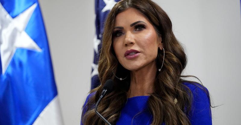 Noem Announces ‘Speedway Slammer’ Illegal-Alien Detention Center in Indiana