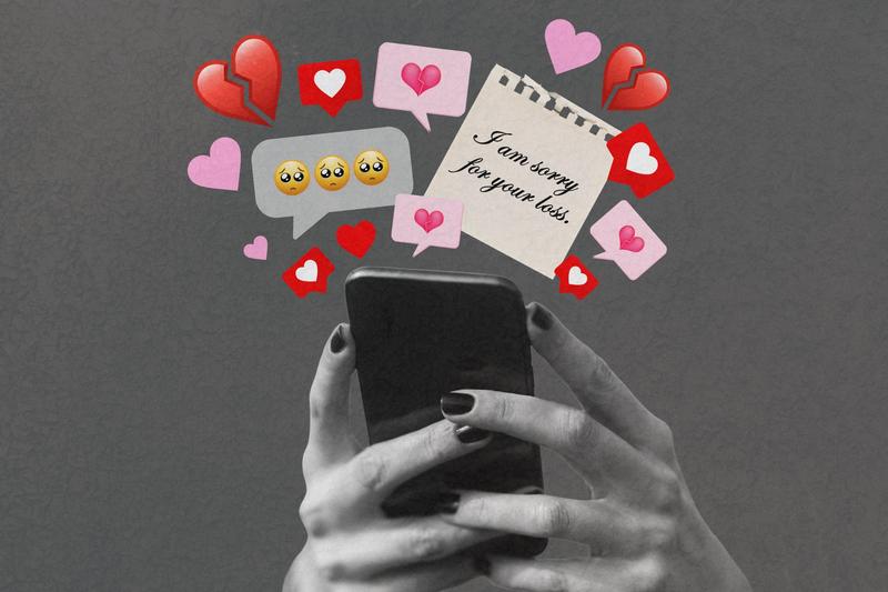 The Etiquette of Mourning on Social Media