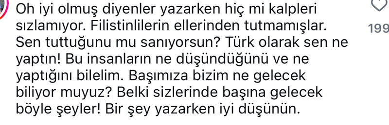 Türk Halkı Kadar Filistin’i Benimseyip Dert Edinen Yok