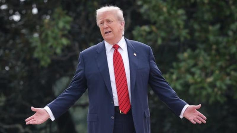 Trump's economy is teetering. So he's blaming everybody else.