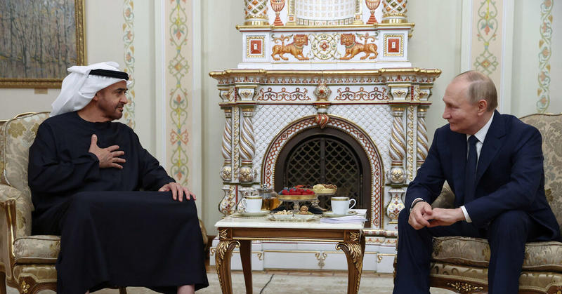 UAE president heads to Russia to meet Putin as ties grow: What to know