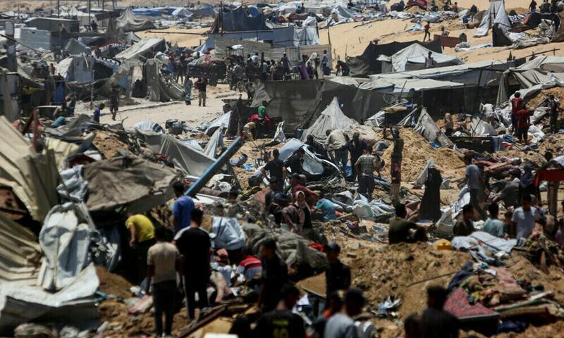 Gaza — a living cemetery