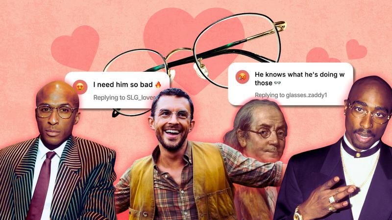 ‘Slutty little glasses’: men’s eyewear fashion is the history of seeing – and being seen