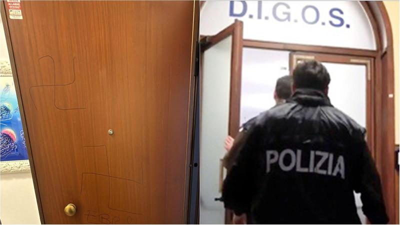 Svastiche e minacce sulla porta di una coppia di ebree: le indagini e il dettaglio che punta ai vicini di casa