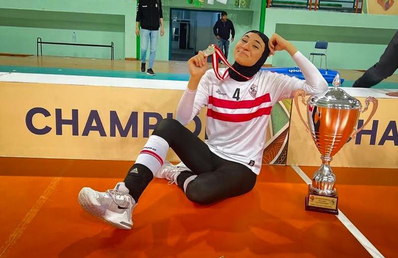 Mariam Metwally, prima pallavolista col velo (con 60mila follower): “L’Italia è la mia grande occasione