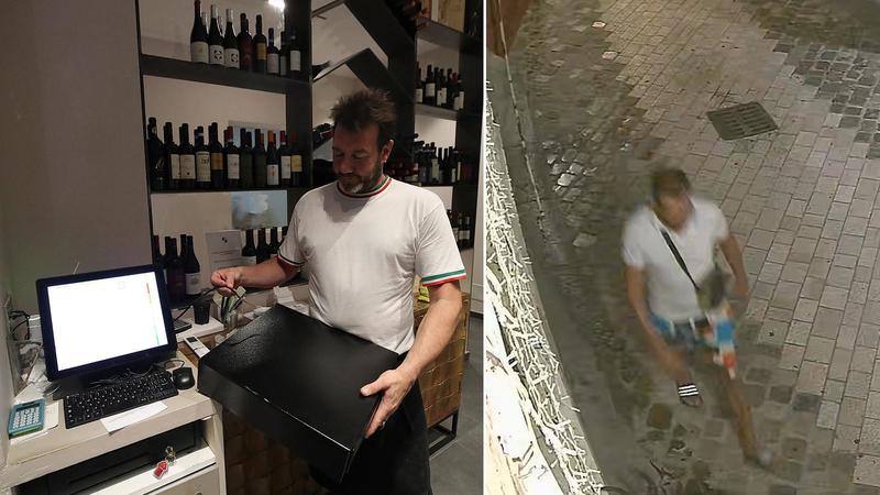 Due notti di furti, ecco il ladro solitario in bermuda e ciabatte: colpiti ristoranti storici e un forno