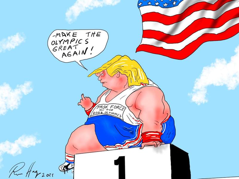 Trumps stramme OL-grep