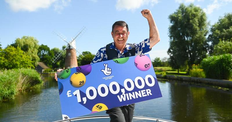 Single dad from Norfolk wins £1m lottery prize after battling bowel cancer