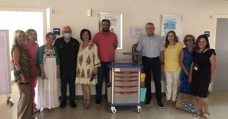 Νέα δωρεά στην Ογκολογική του ΠΑΓΝΗ από το Δίκτυο Παρέμβασης Γυναικών