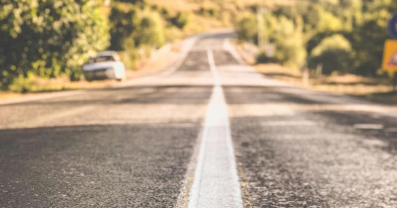 Εργασίες διαγράμμισης στην επαρχιακή οδό, από Ρέθυμνο έως Σπήλι και Αγία Γαλήνη