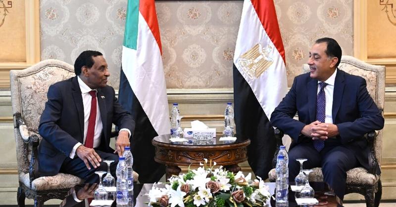 Sudan's PM in Egypt on first foreign visit