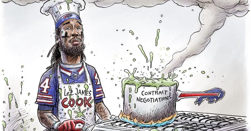 Adam Zyglis: Cook Getting Messy