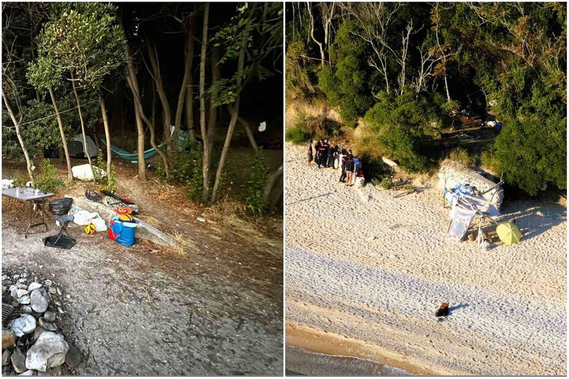 Riviera del Conero, camping selvaggio e falò: nei guai 44 giovani, multe fino a 1.000 euro