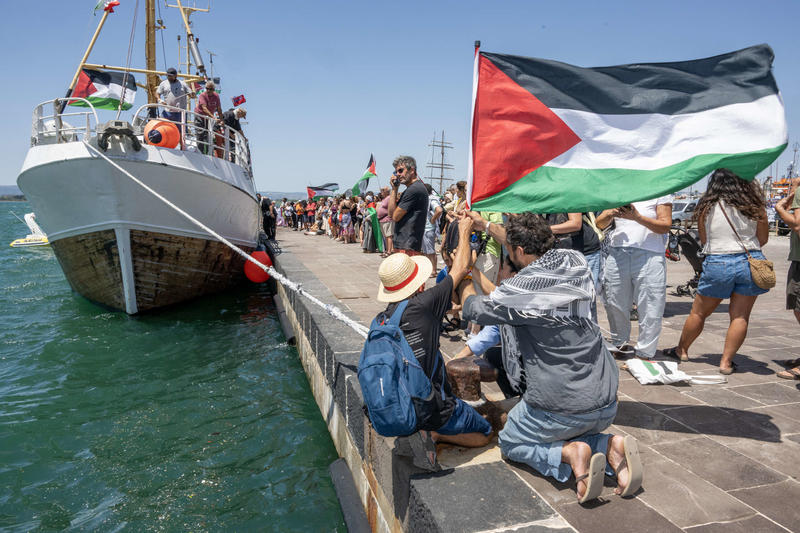 Journalist Detained From Gaza-Bound Aid Ship Reports Israel for Kidnapping