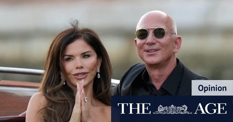 Why do the rich always have to be so loud about it?