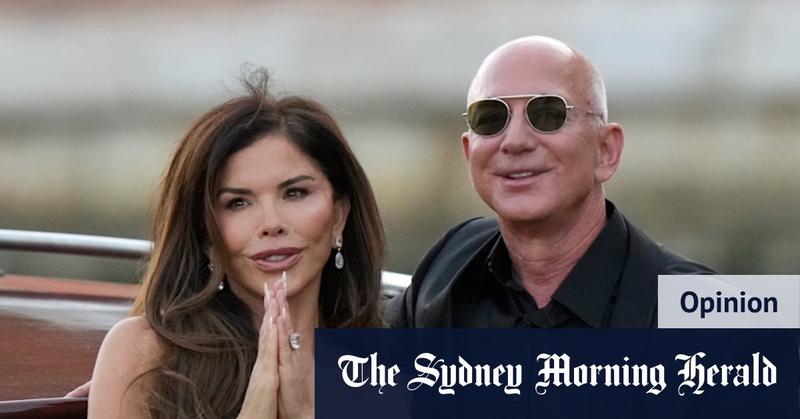 Why do the rich always have to be so loud about it?