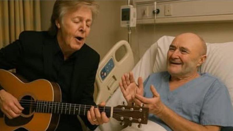 Paul McCartney in ospedale da Phil Collins? Ecco perché è una fake news creata dall’Ai